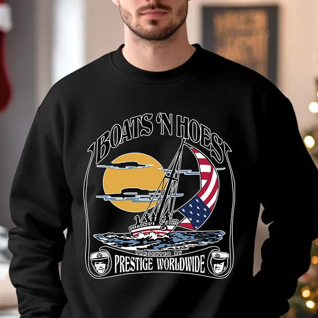Boats N Hoes Step Brothers Movie Vintage T-Shirt/Sweatshirt/Hoodie