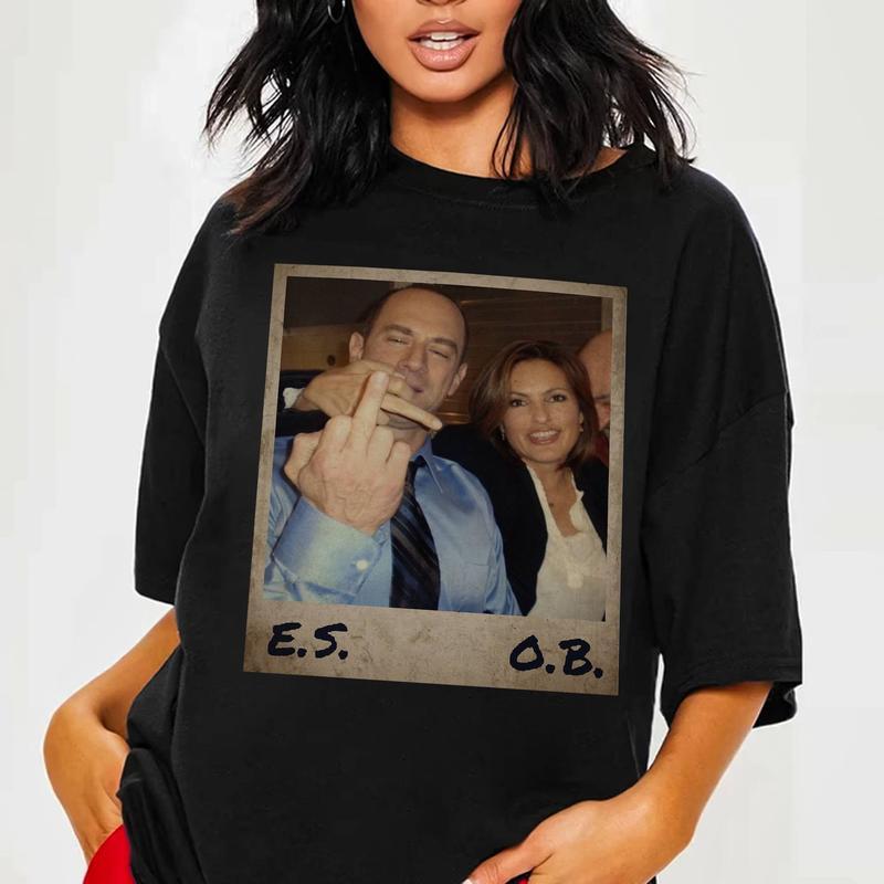 Elliot Stabler And Olivia Benson Shirt Law And Order Shirt