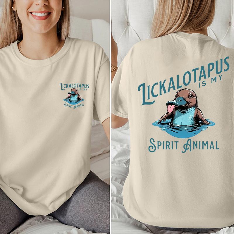 Lickalotapus is my Spirit Animal Men's funny Shirt