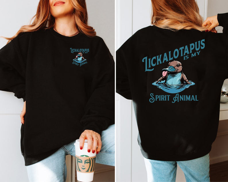 Lickalotapus is my Spirit Animal Men's funny Shirt