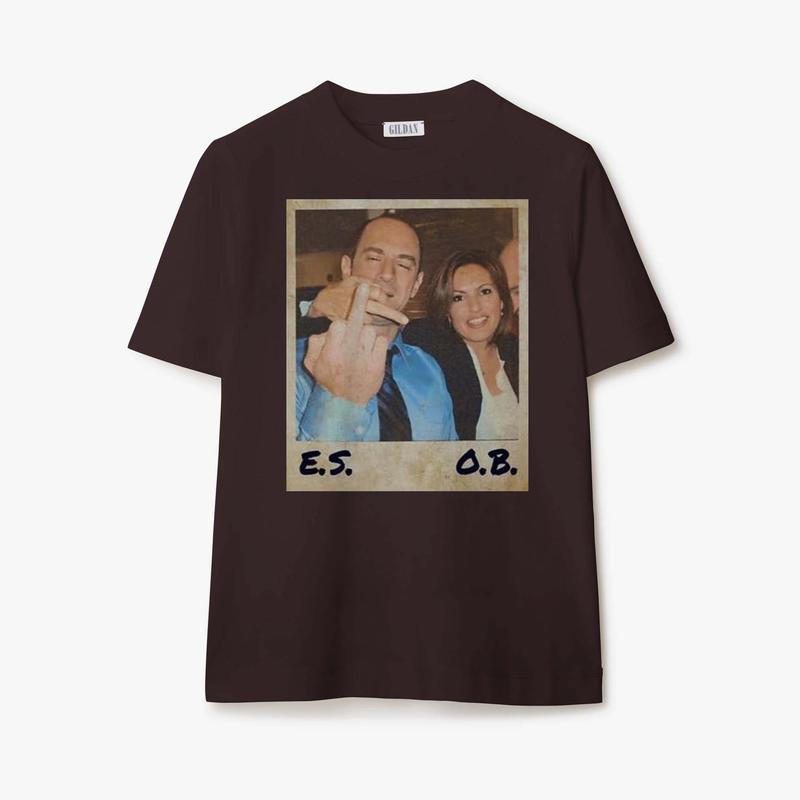Elliot Stabler And Olivia Benson Shirt Law And Order Shirt