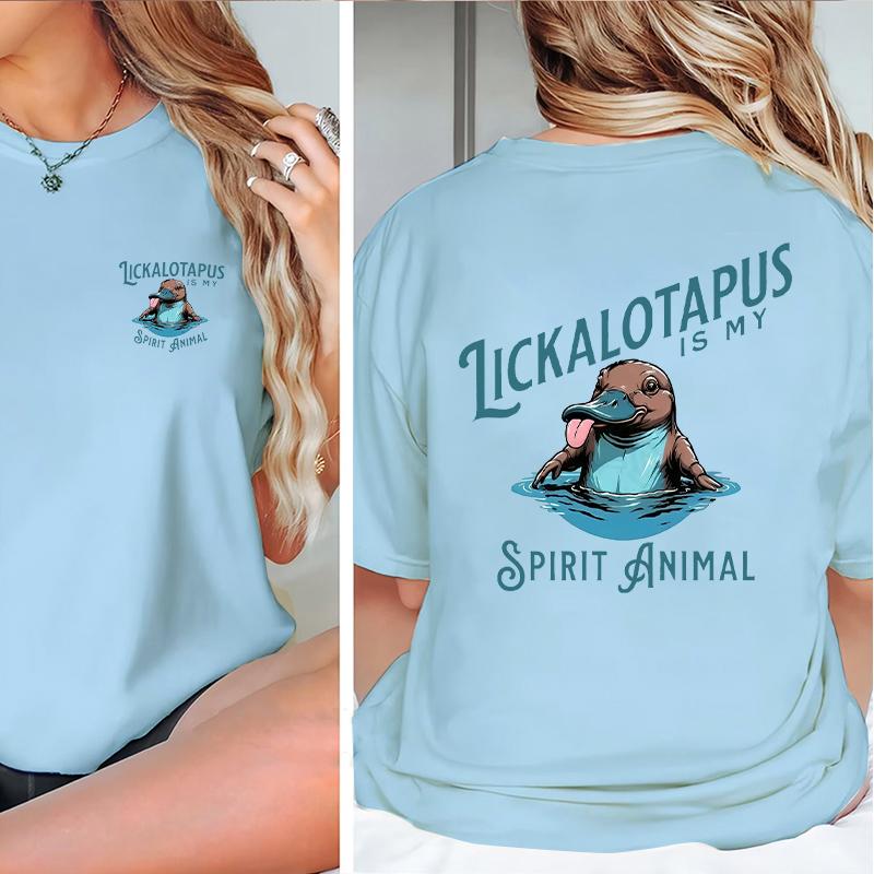Lickalotapus is my Spirit Animal Men's funny Shirt