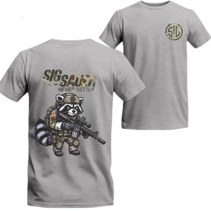 Sig Sauer Raccoon Camo 2 Sides T-Shirt/Sweatshirt/Hoodie