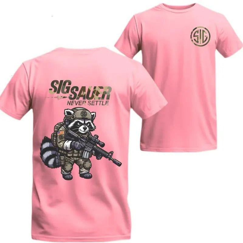 Sig Sauer Raccoon Camo 2 Sides T-Shirt/Sweatshirt/Hoodie