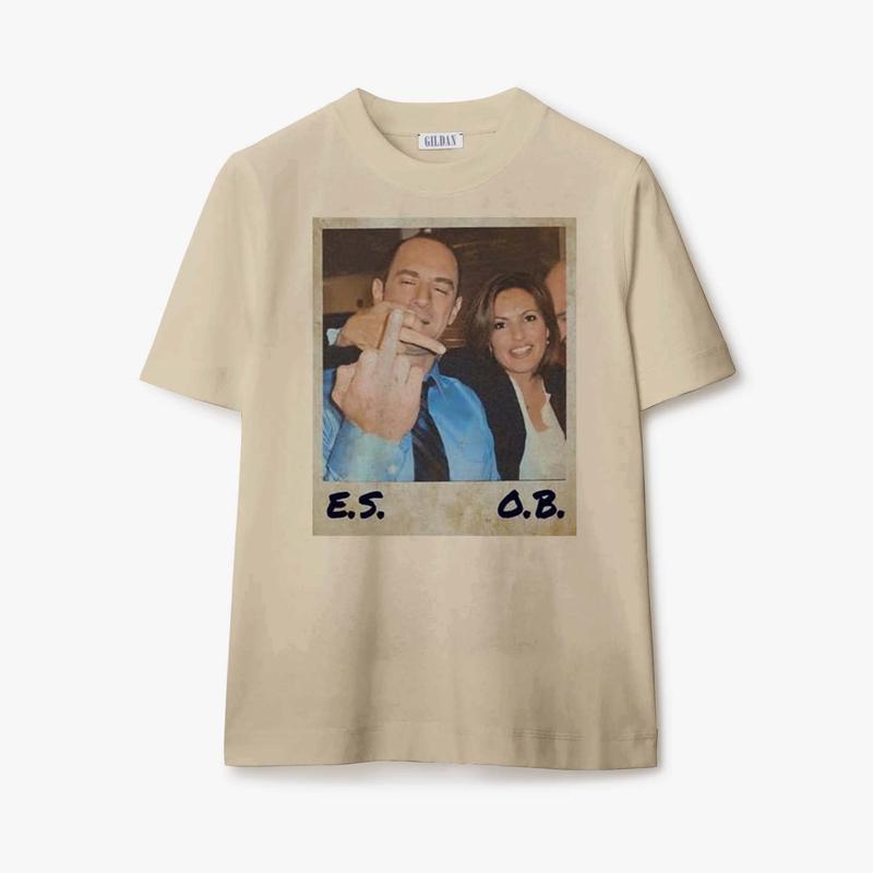 Elliot Stabler And Olivia Benson Shirt Law And Order Shirt