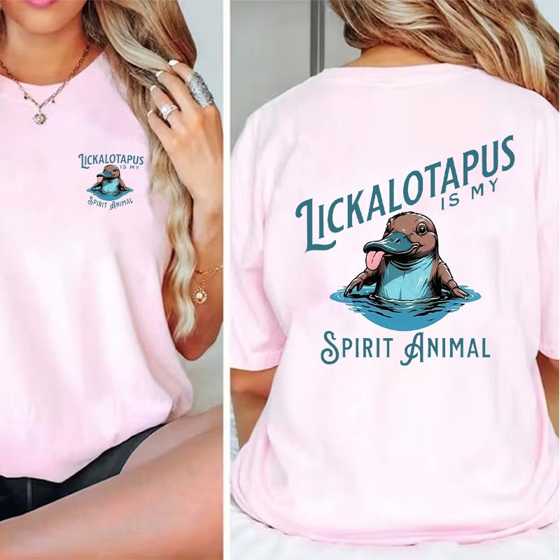 Lickalotapus is my Spirit Animal Men's funny Shirt