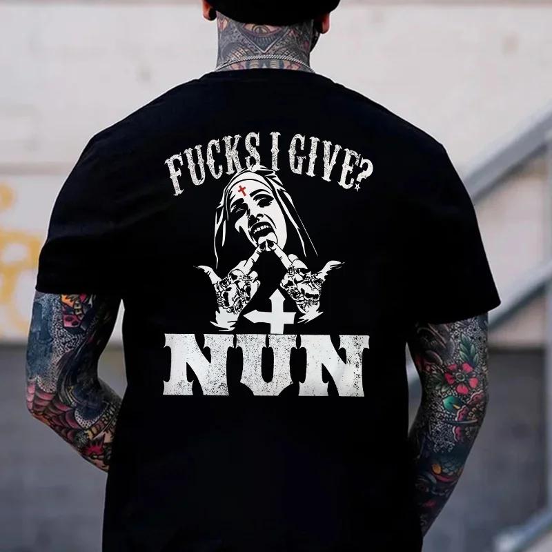 Fuck I Give NUN Graphic T-Shirt / Hoodie / Sweatshirt