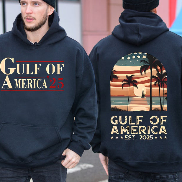 Retro Gulf Of America 2025 T-Shirt / Sweatshirt / Hoodie