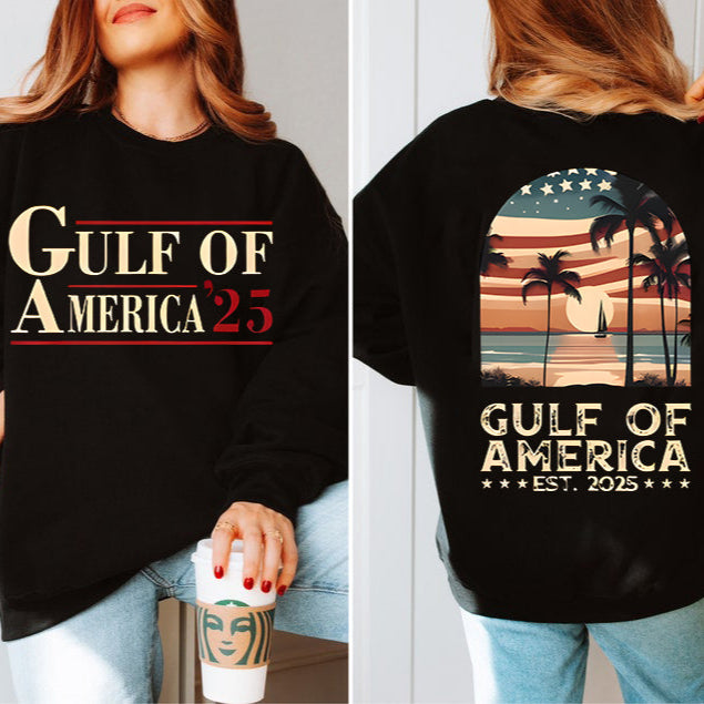 Retro Gulf Of America 2025 T-Shirt / Sweatshirt / Hoodie