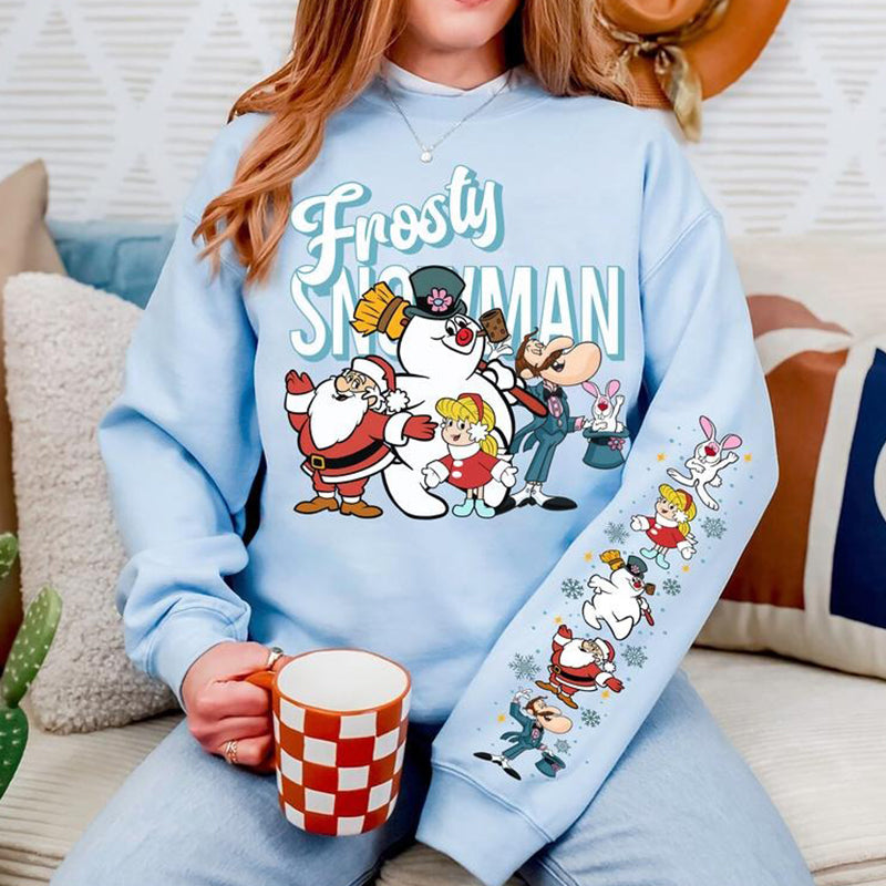 Frosty The Snowman Vintage Retro Christmas T-Shirt/Sweatshirt/Hoodie