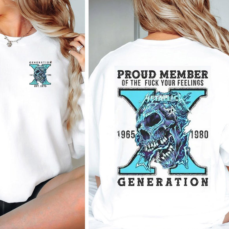 Generation X Legendary Rock Band T-Shirt/Sweatshirt/Hoodie