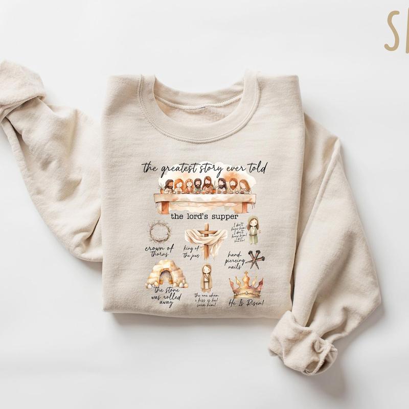 The Greatest Story Ever Told Easter Graphic T-Shirt / Sweatshirt / Hoodie