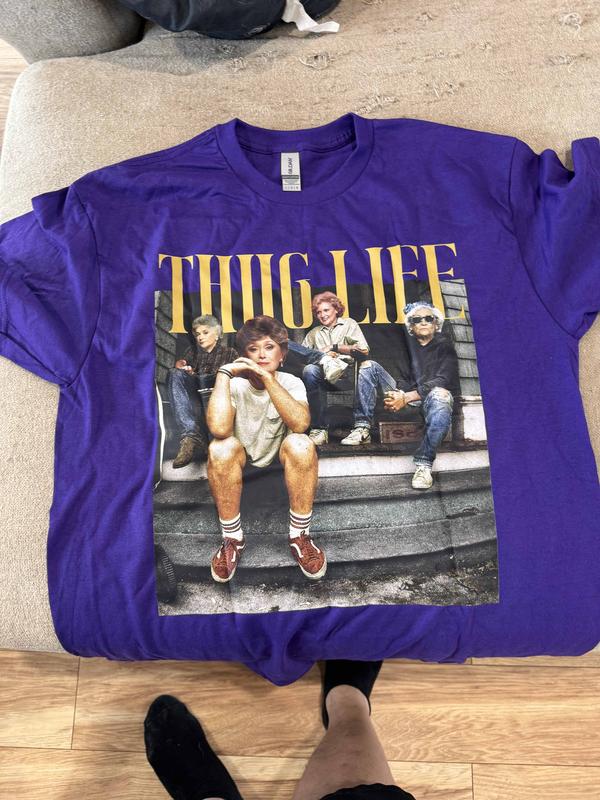 Golden Girls Thug Life Shirt – Funny Vintage 90s Meme Unisex T-Shirt/Sweatshirt/Hoodie