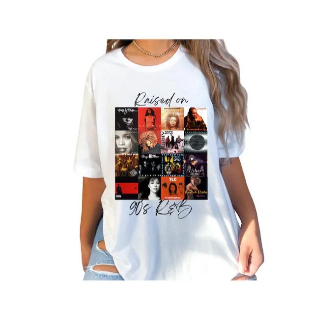 Raised On 90s R&B Album Cover T-Shirt/Sweatshirt/Hoodie