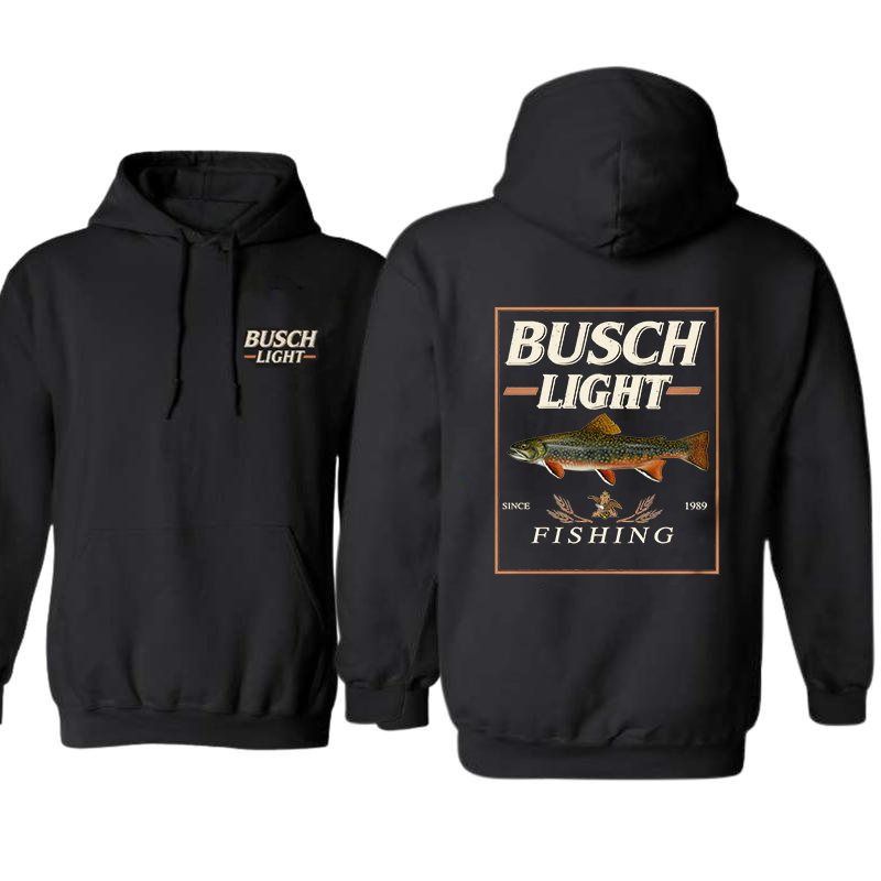 Busch Light Fishing Featuring Classic Salmongraphic T-Shirt/Sweatshirt/Hoodie