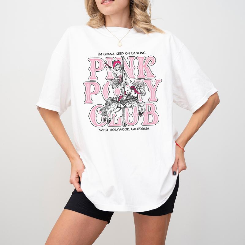 Pink Pony Club Vintage Y2K Unisex T-Shirt/Sweatshirt/Hoodie – Chappell Roan Inspired
