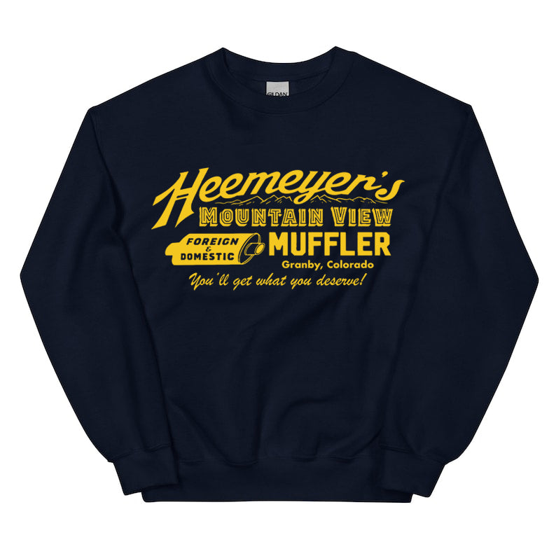 Vintage Heemeyer's Mountain View Muffler T-Shirt/Sweatshirt/Hoodie