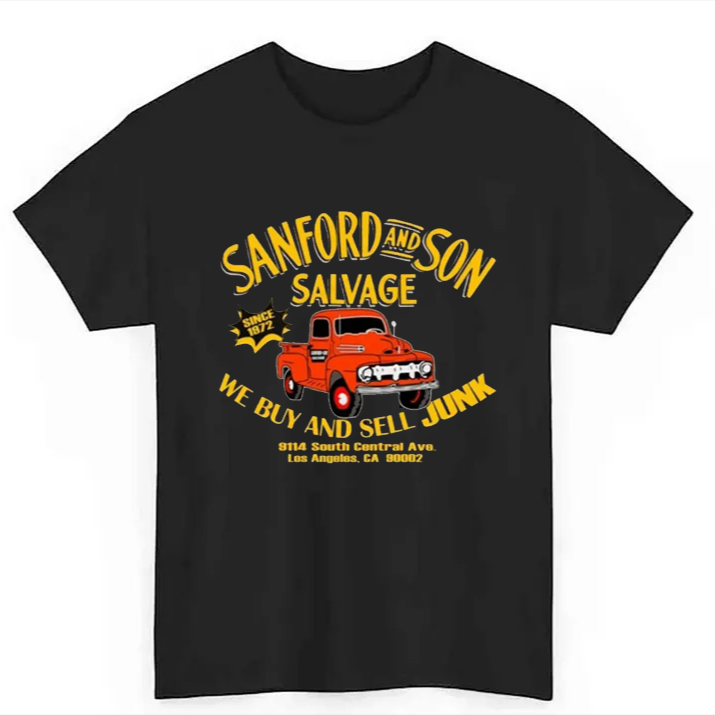 Sanford and Son Truck Retro TV Junkyard Theme T-Shirt/Sweatshirt/Hoodie