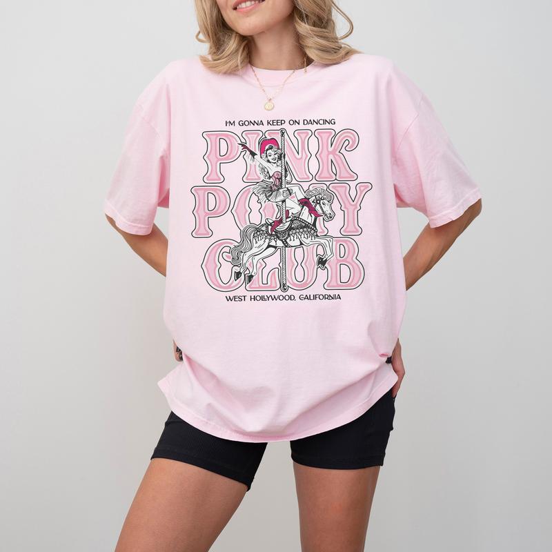 Pink Pony Club Vintage Y2K Unisex T-Shirt/Sweatshirt/Hoodie – Chappell Roan Inspired