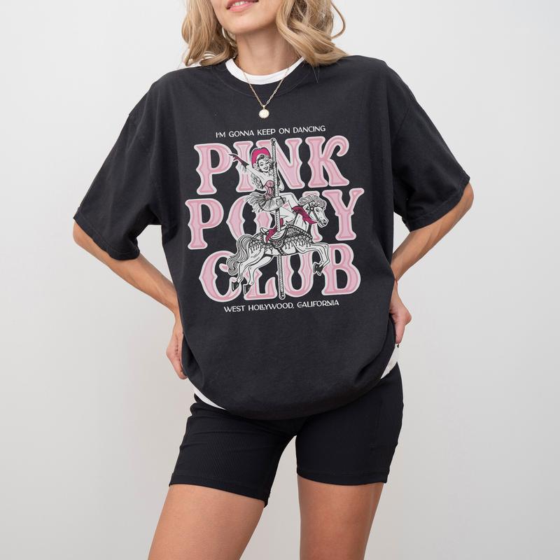 Pink Pony Club Vintage Y2K Unisex T-Shirt/Sweatshirt/Hoodie – Chappell Roan Inspired