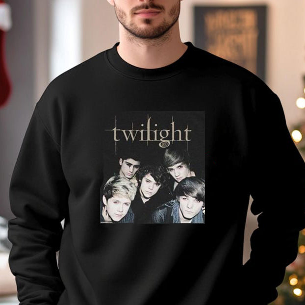 One Direction as Twilight Vintage Graphic Unisex T-Shirt / Hoodie / Sweatshirt