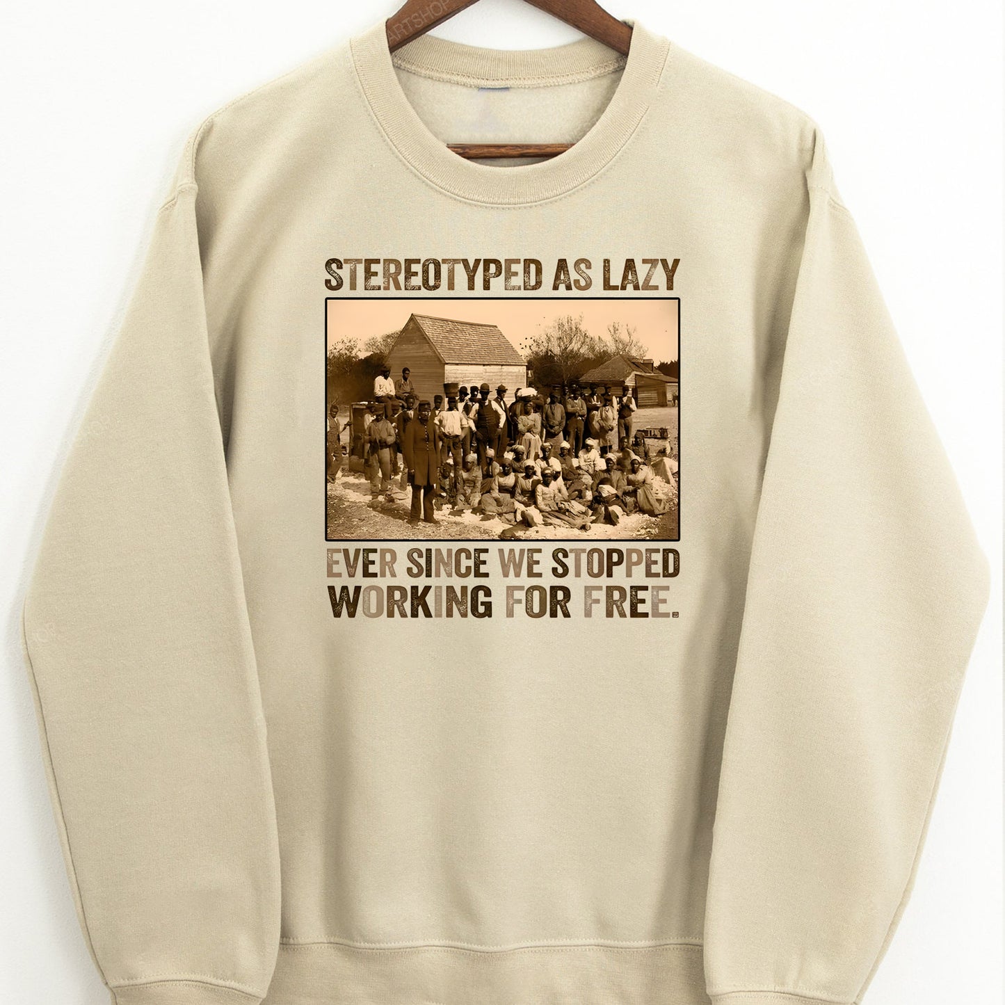 Stereotyped As Lazy Black History Month T-Shirt/Sweatshirt/Hoodie