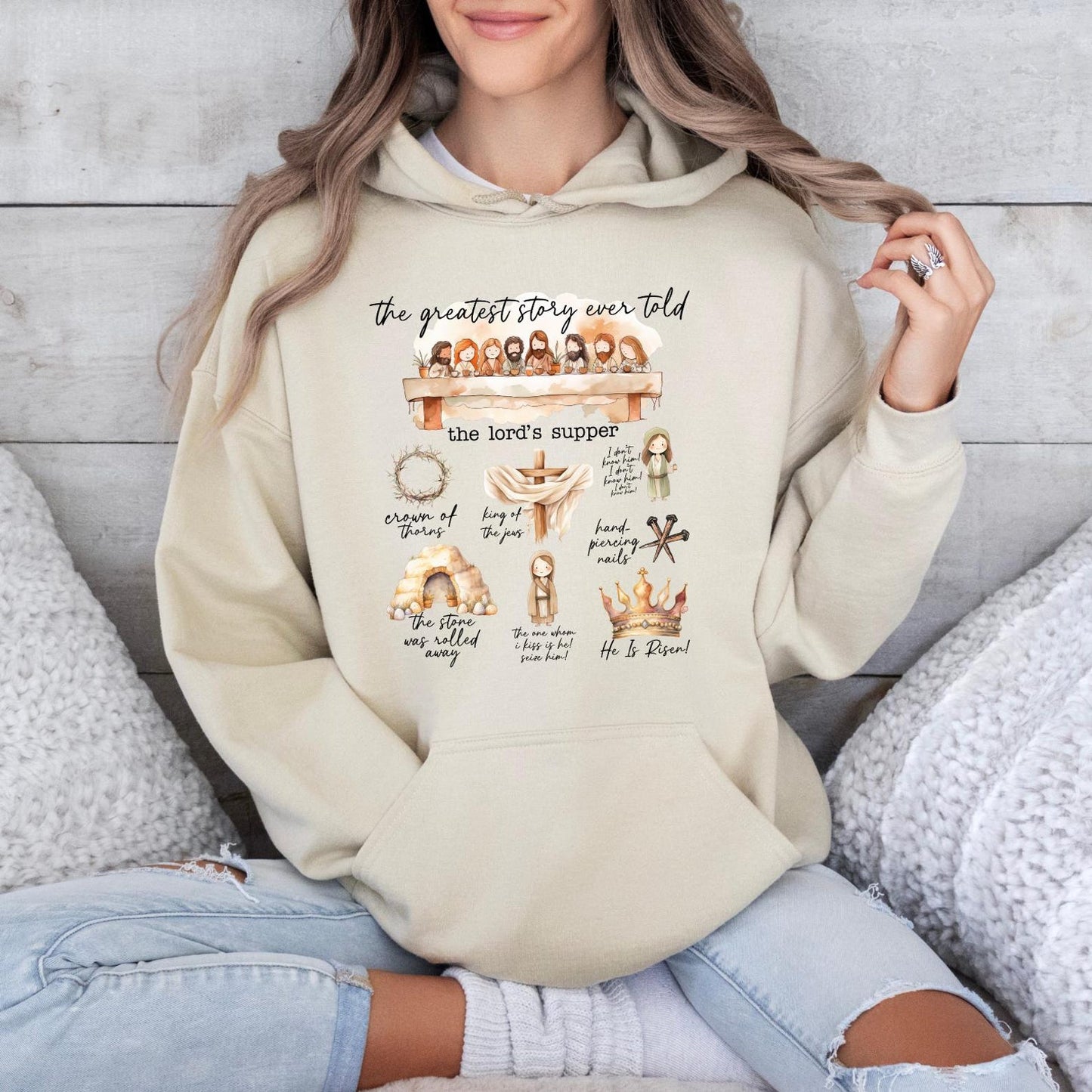 The Greatest Story Ever Told Easter Graphic T-Shirt / Sweatshirt / Hoodie