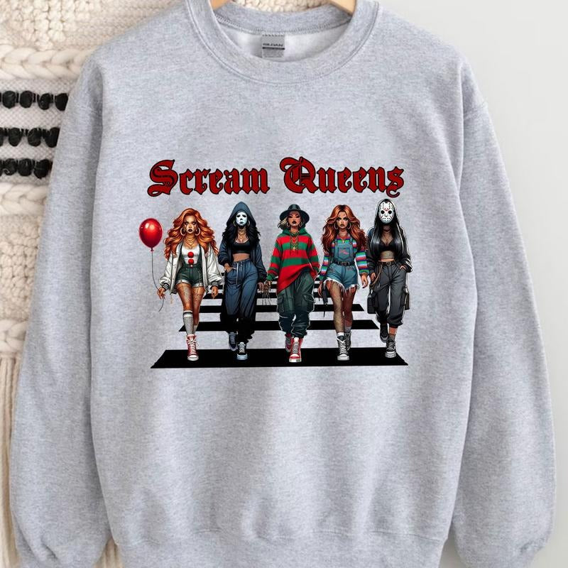 Halloween Horror Characters Scream Queens T-Shirt/Sweatshirt/Hoodie