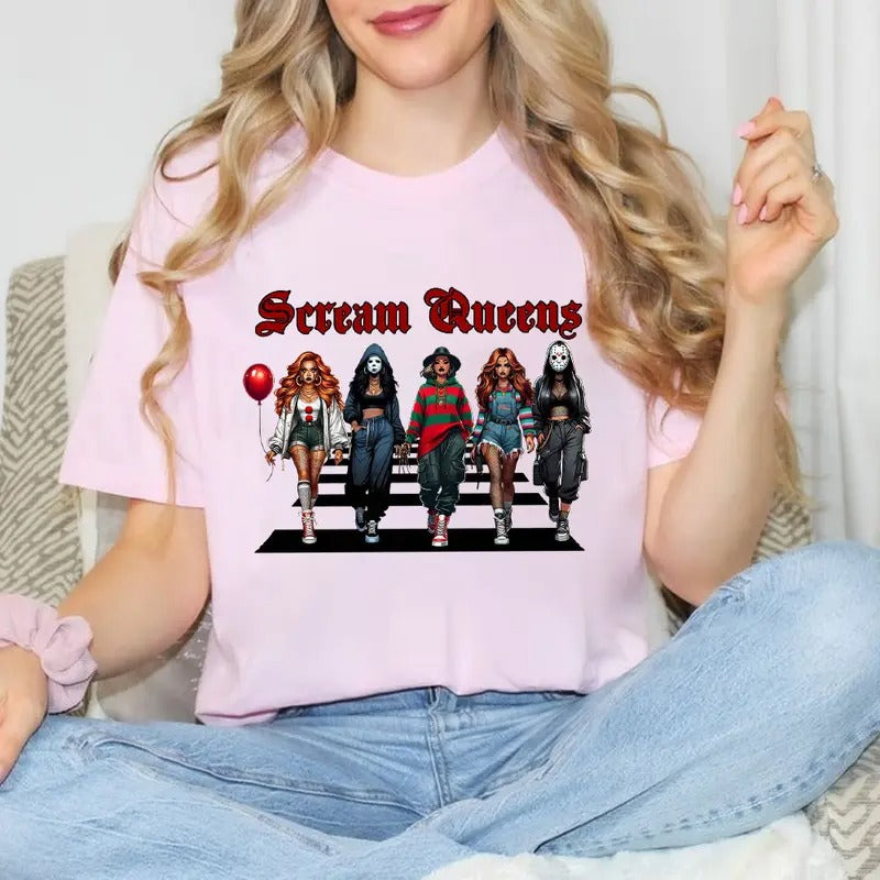 Halloween Horror Characters Scream Queens T-Shirt/Sweatshirt/Hoodie