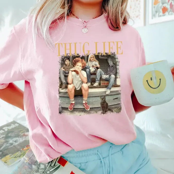 Limited The Bad Witch Thug Life Halloween T-Shirt/Sweatshirt/Hoodie