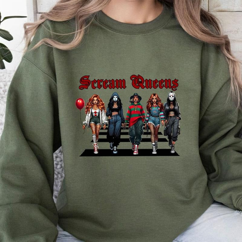 Halloween Horror Characters Scream Queens T-Shirt/Sweatshirt/Hoodie