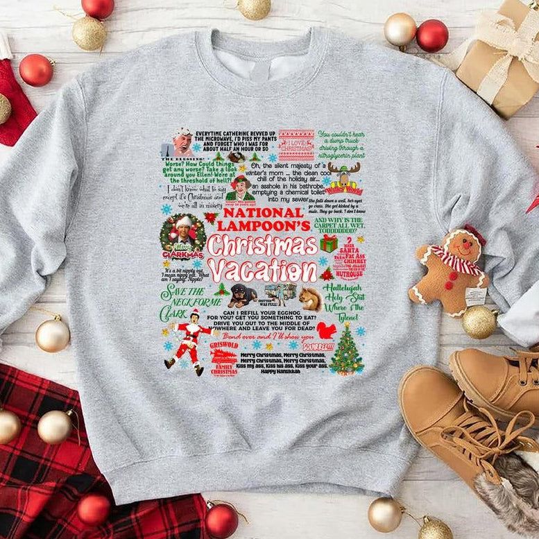 National Lampoon’s Christmas Vacation Griswold Family Funny Holiday Movie T-Shirt/Sweatshirt/Hoodie