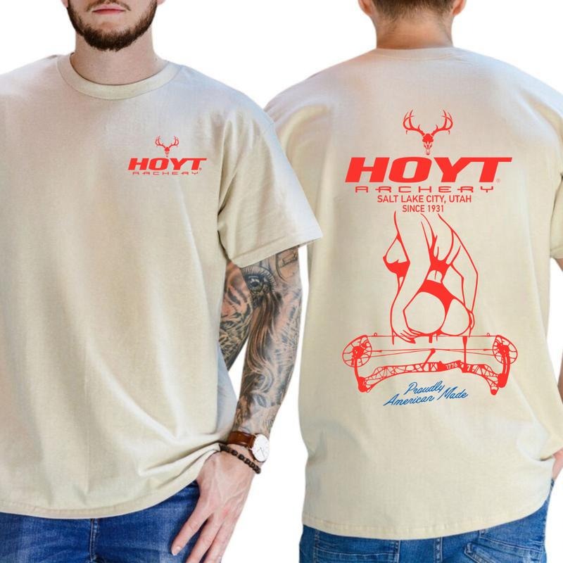 Hoyt Archery Sexy Girl Proudly American Made T-Shirt/Sweatshirt/Hoodie