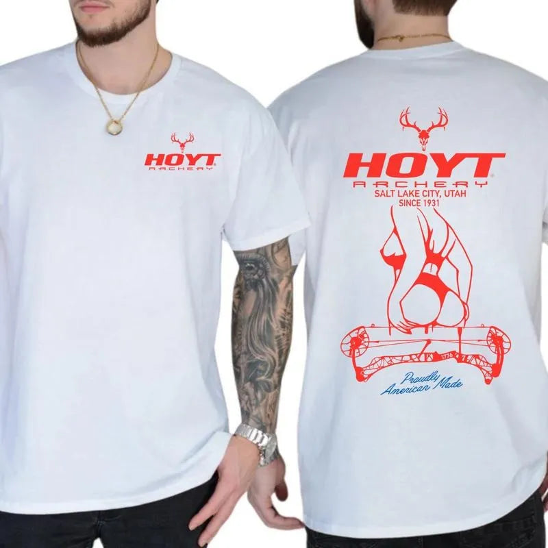 Hoyt Archery Sexy Girl Proudly American Made T-Shirt/Sweatshirt/Hoodie