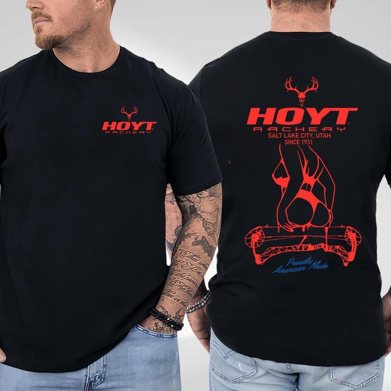 Hoyt Archery Sexy Girl Proudly American Made T-Shirt/Sweatshirt/Hoodie