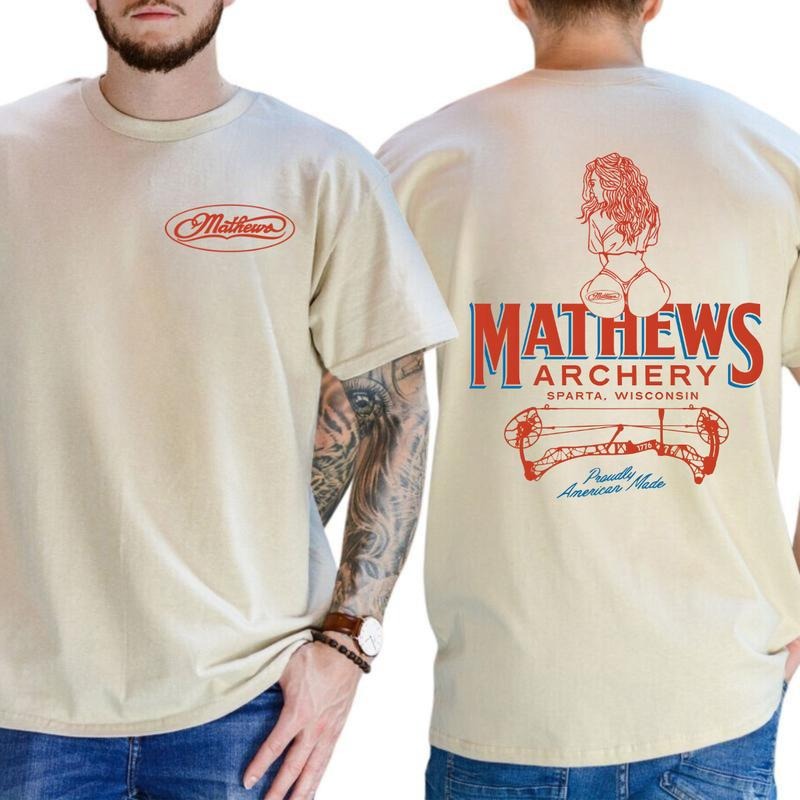 Sexy Girl & Mathews Archery Proudly American Made T-Shirt/Sweatshirt/Hoodie