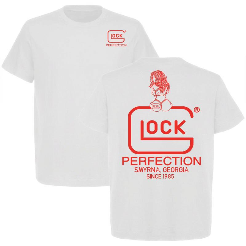 Sexy Girl Sit on Glock Graphic Unisex T-Shirt/Sweatshirt/Hoodie