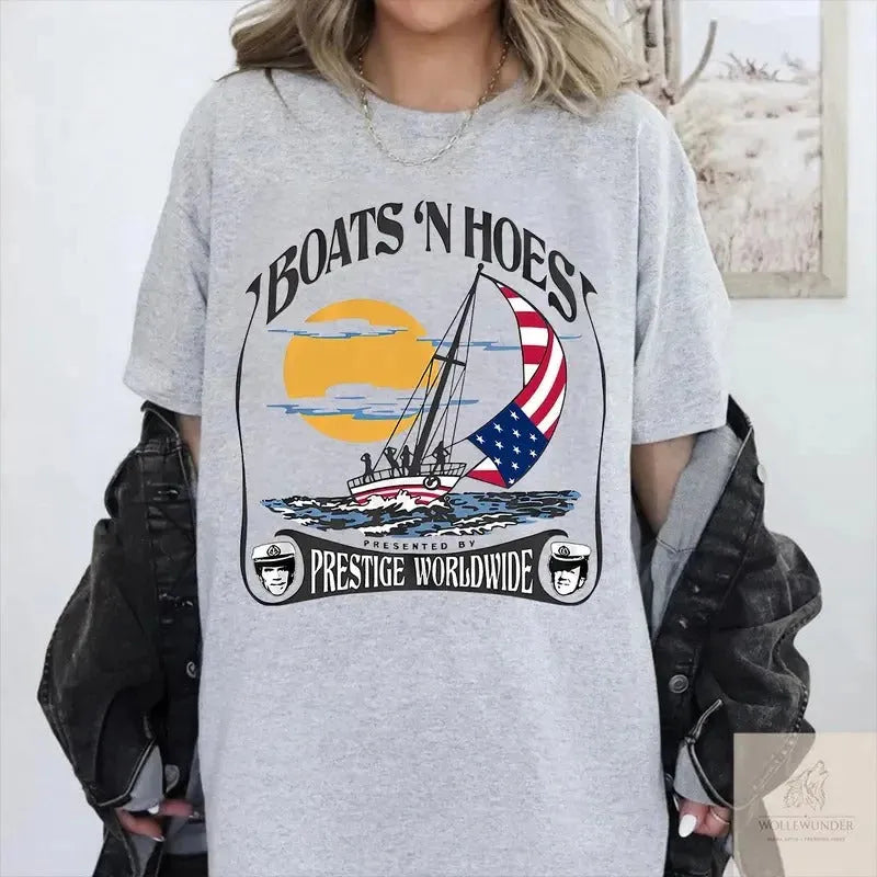 Boats N Hoes Step Brothers Movie Vintage T-Shirt/Sweatshirt/Hoodie