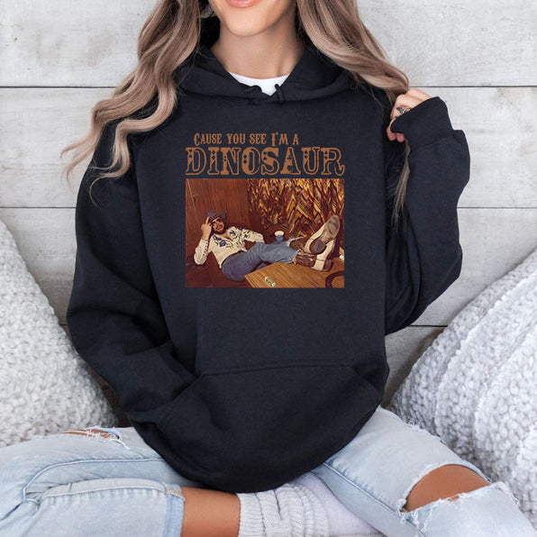 Dinosaur Hank Williams Jr. Bocephus Western Unisex Shirt