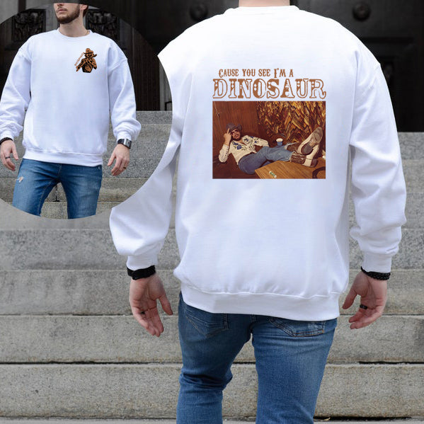 Dinosaur Hank Williams Jr. Bocephus Western Shirt