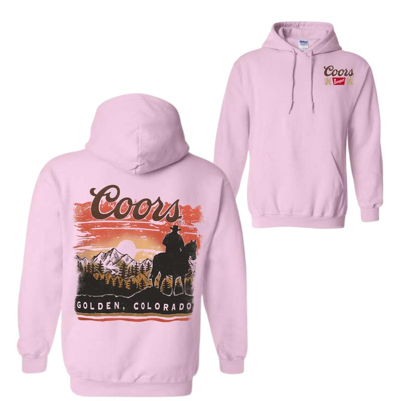 Coors Sunset in Golden Colorado Unisex Tshirt/Sweatshirt/Hoodie