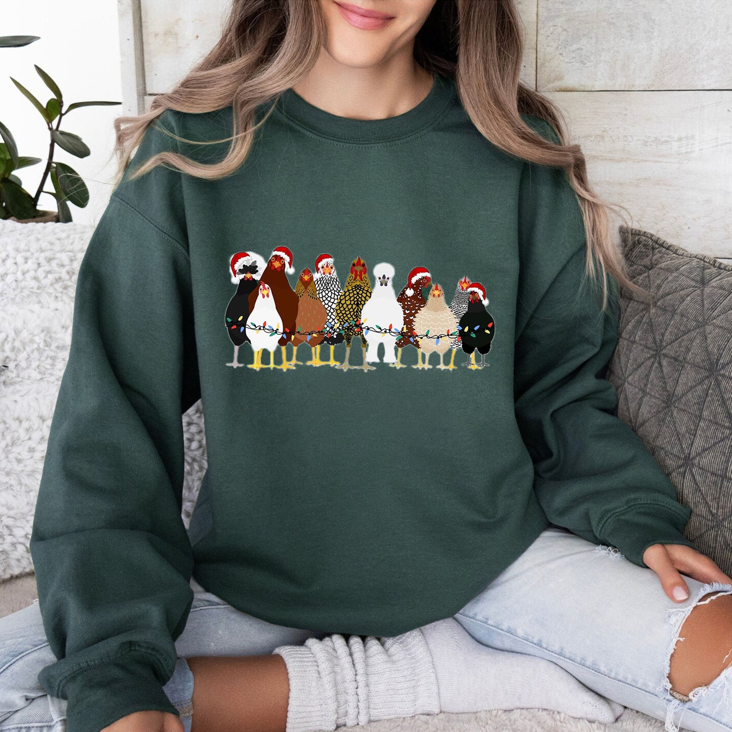 Christmas Chicken T-Shirt/Sweatshirt/Hoodie