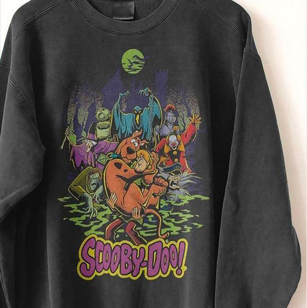 Scooby-Doo 90s Horror Movie Sweatshirt