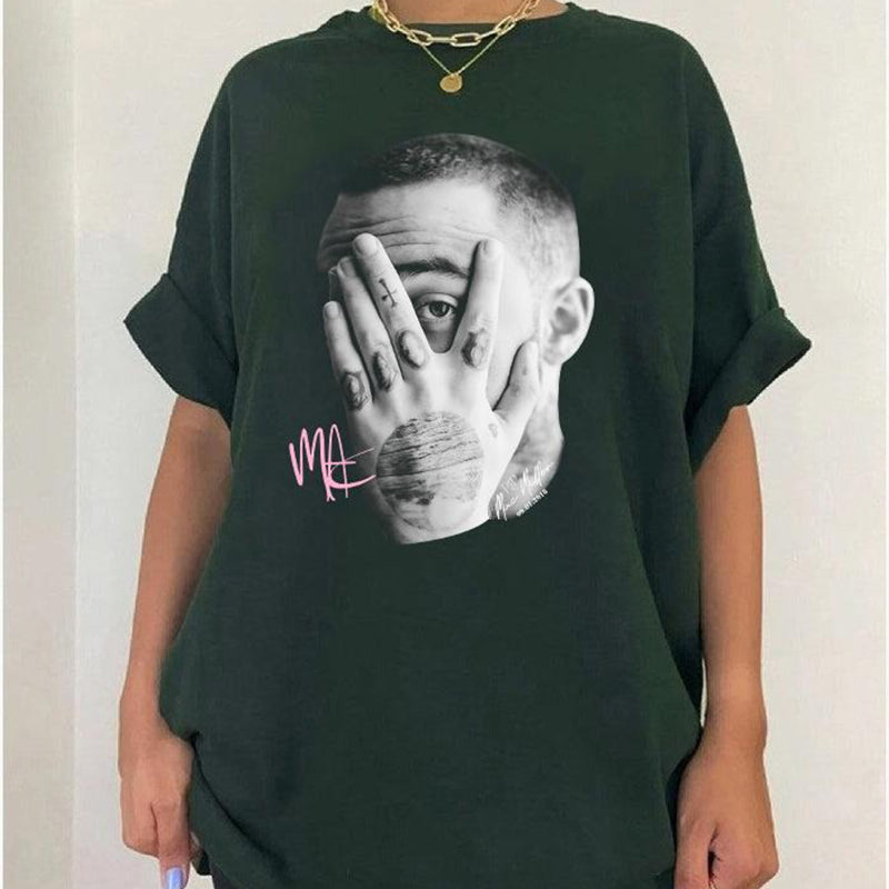 Mac Miller Hand Over Face Art Graphic Unisex T-Shirt/Sweatshirt/Hoodie