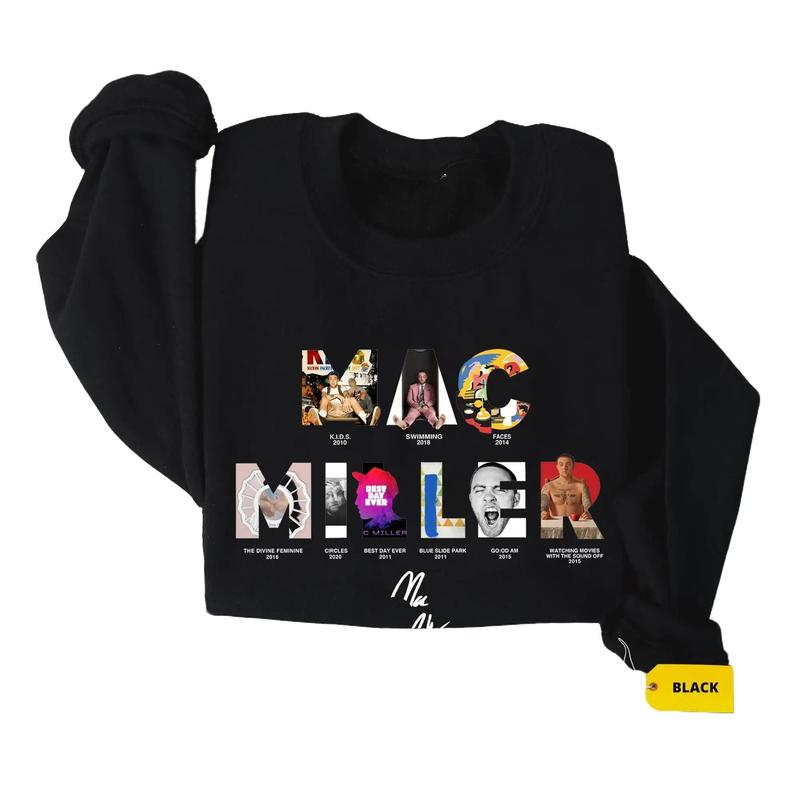 Mac Miller Album With Sign Graphic T-Shirt/Sweatshirt/Hoodie