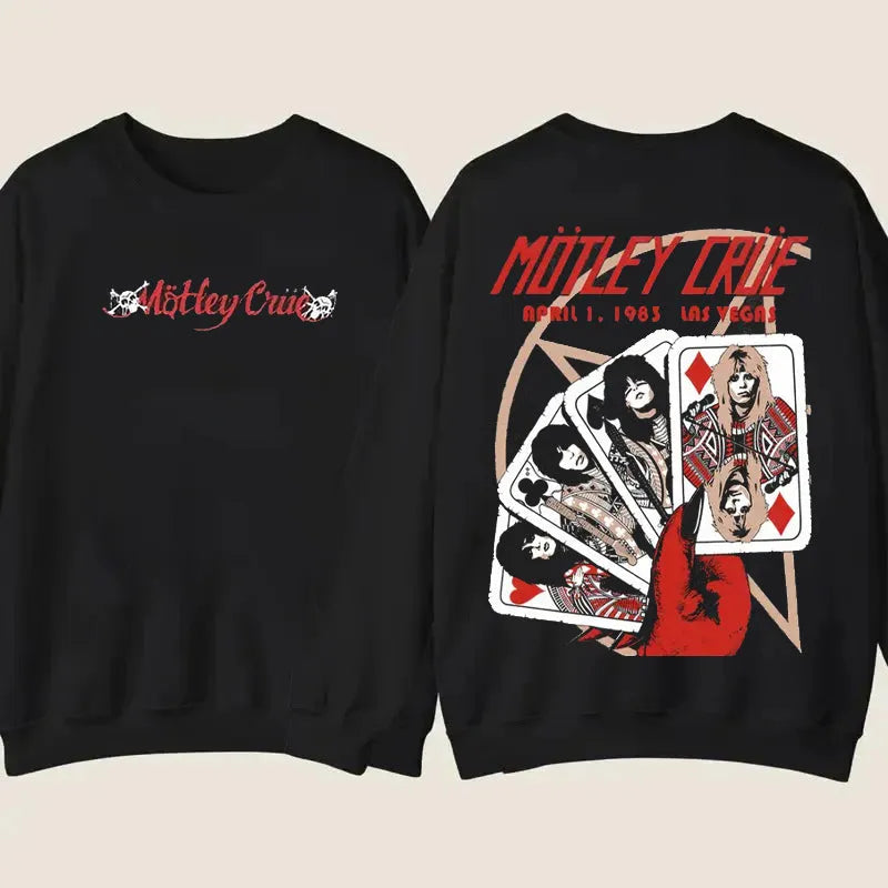 Vintage 80s Glam Rock Band Tour Rock T-Shirt/Sweatshirt/Hoodie