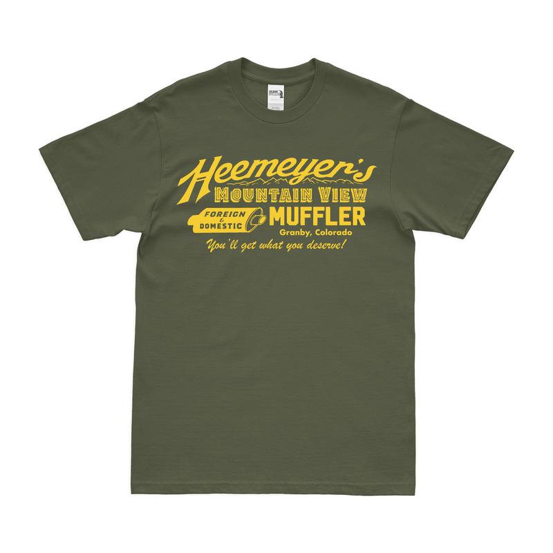 Vintage Heemeyer's Mountain View Muffler T-Shirt/Sweatshirt/Hoodie