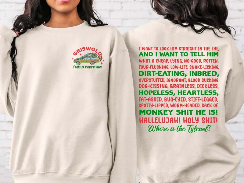 Christmas Movie Quote T-Shirt / Sweatshirt