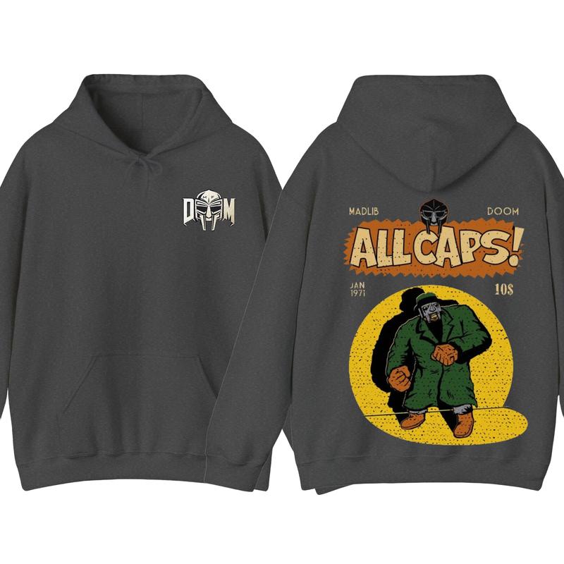 MF Doom Madlib All Caps T-Shirt/Sweatshirt/Hoodie