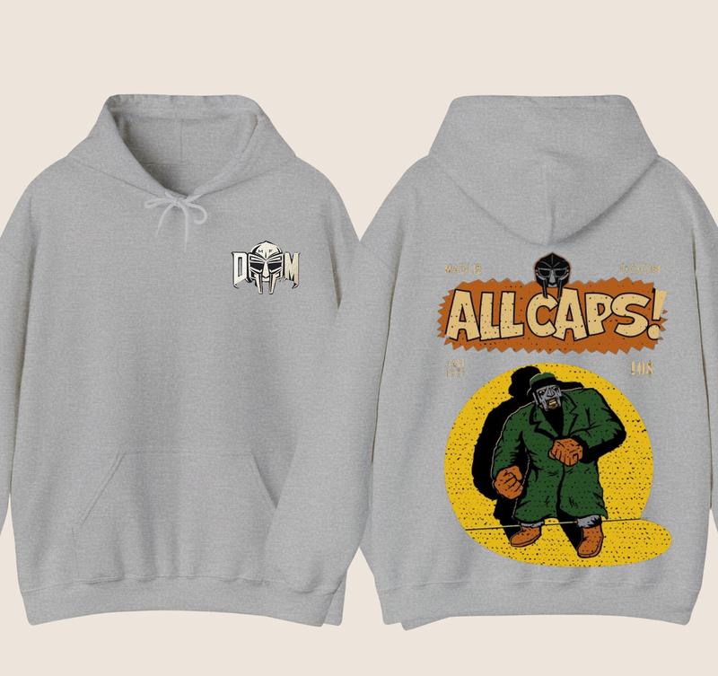 MF Doom Madlib All Caps T-Shirt/Sweatshirt/Hoodie